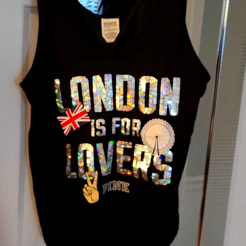 Victoria's Secret Pink limited edition London tank